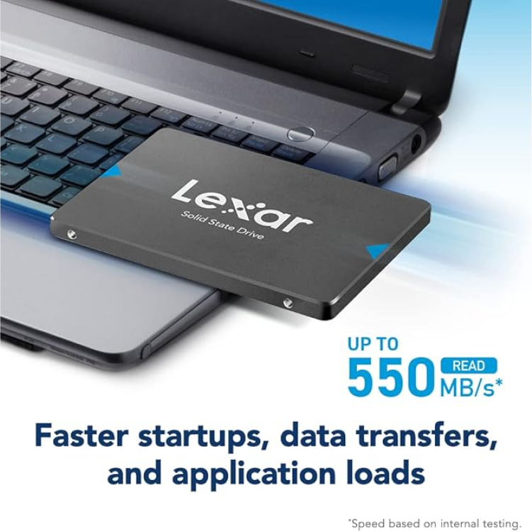 Lexar NS100 2.5” SATA III (6Gb/s) Internal SSD Lexar NS100 2.5” SATA III (6Gb/s) Internal SSD